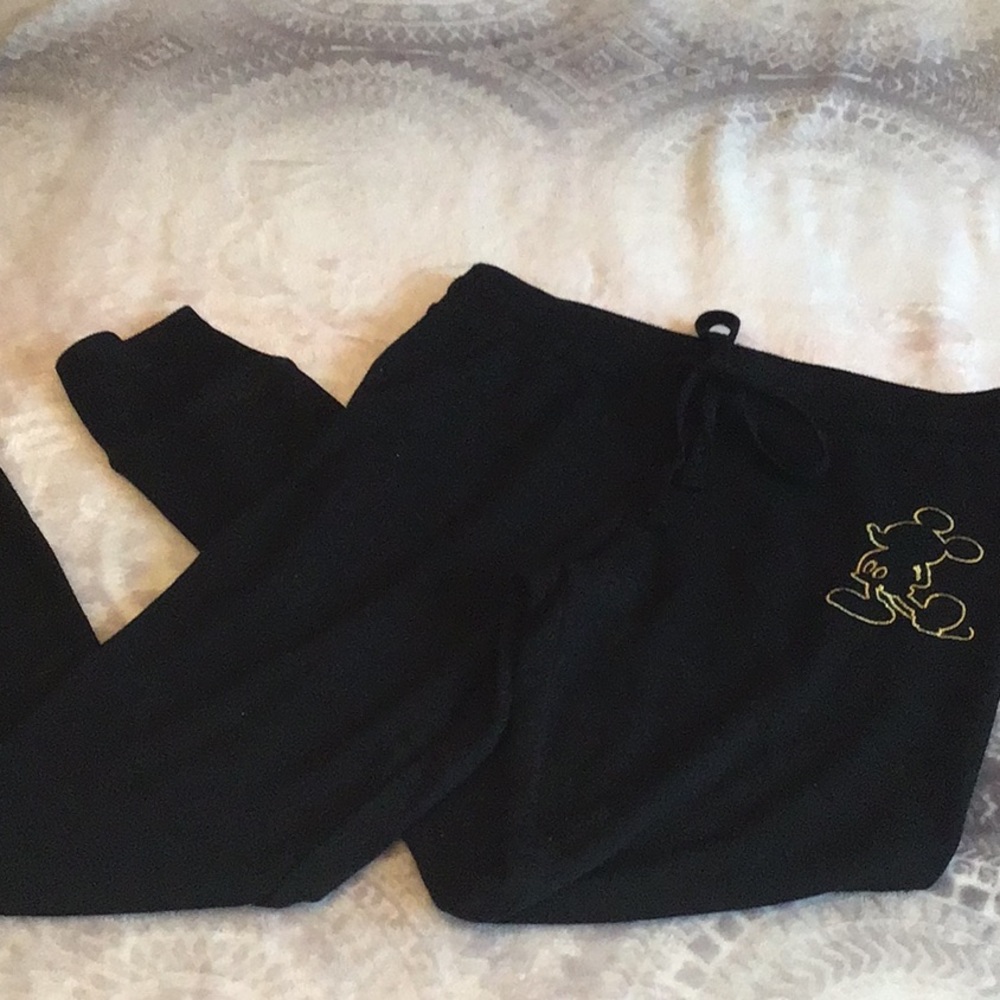 Black Mickey Mouse sweats